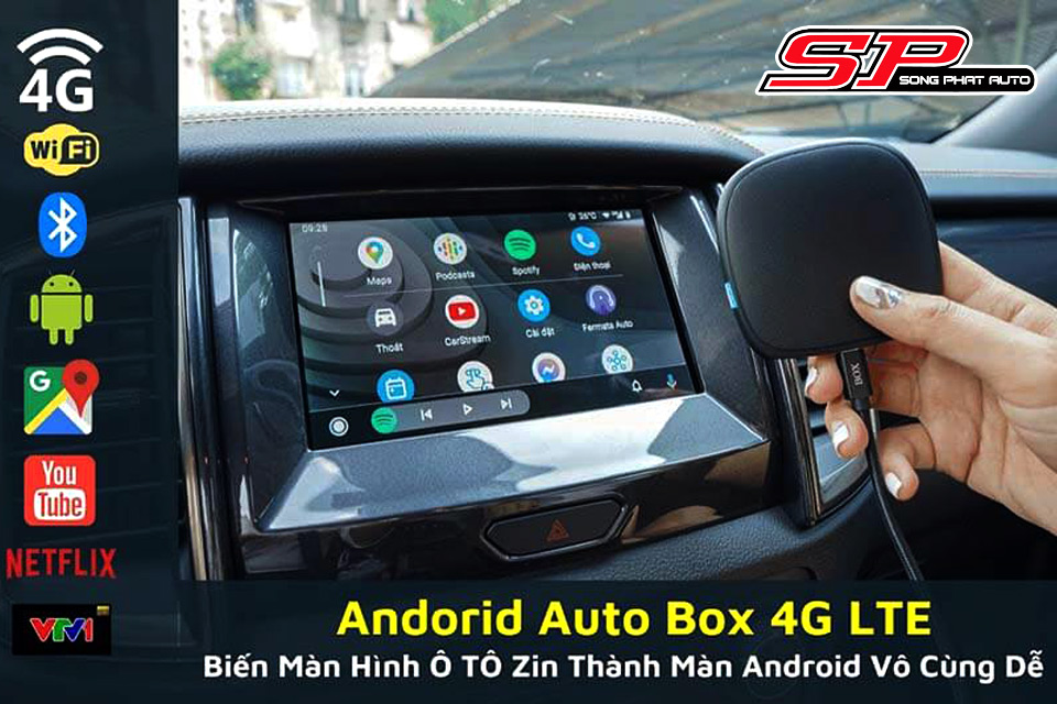 android box cho ô tô